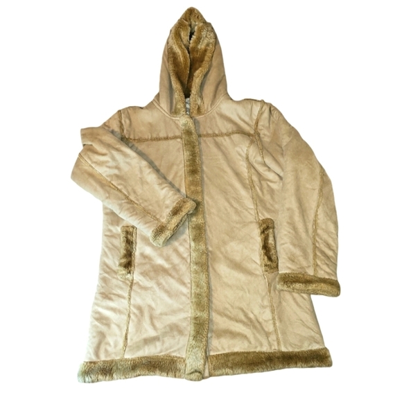 Cherokee Y2K Pennylane Shearling Vintage XL Coat Jacket Afghan - Picture 2 of 7